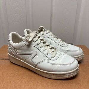rag & bone Retro Court Sneakers | White Leather | Women’s 37.5 (US 7)